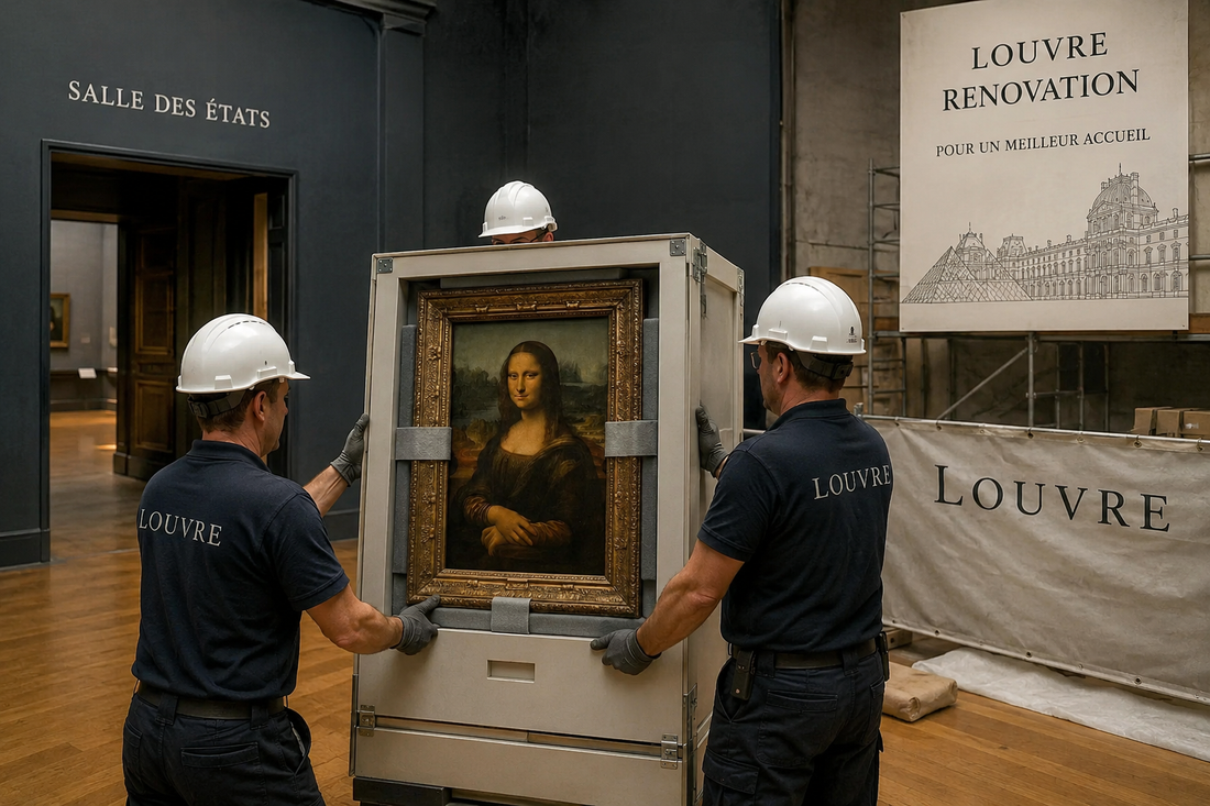 Mona Lisa to Be Relocated During Louvre Renovation Project